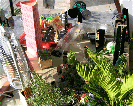 Photo: Students' ideal city model