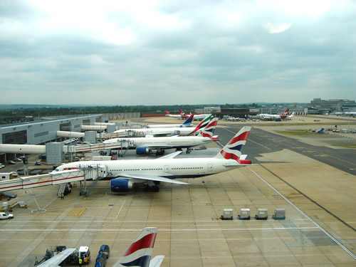 Photo: Planes on the Tarmac