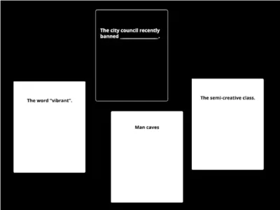 Cards Against Urbanity