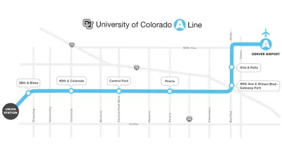 A-Line Map