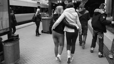 Teenagers Subway