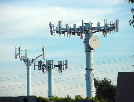 Photo: Wireless towers