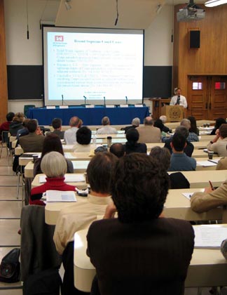 The 2006 Frankel Symposium begins.