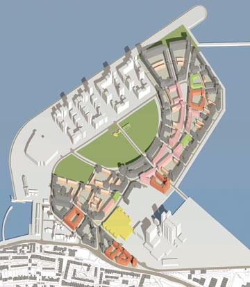 Robert Adam, Masterplan for Western Harbour at Leith, Edinburgh, 2005