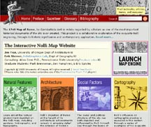 Photo: Interactive Nolli Map.