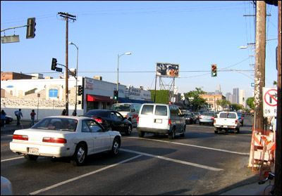 Photo: Section of Pico Boulevard