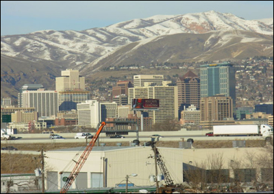 Photo: Downtown Salt Lake City, Utah