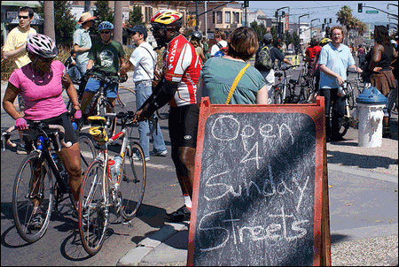 Photo: Revelers in San Francisco