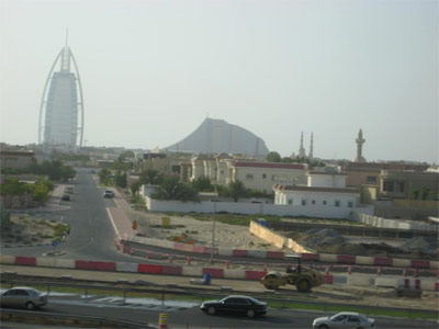 View from the Dubai Metro