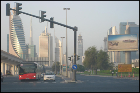 Photo: Trade Centre Road, Dubai