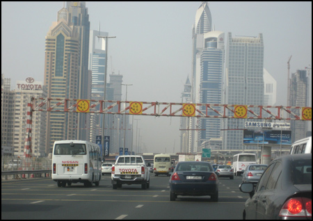 Photo: Sheikh Zayed Road, Dubai