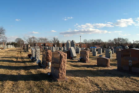 Photo: Cemetery in St. Louis.