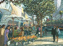 Rendering of Grand Avenue Project