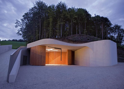 Farewell Chapel in Krasnja, Slovenia by OFIS Architects