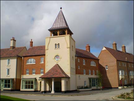 Photo: The streets of Poundbury.