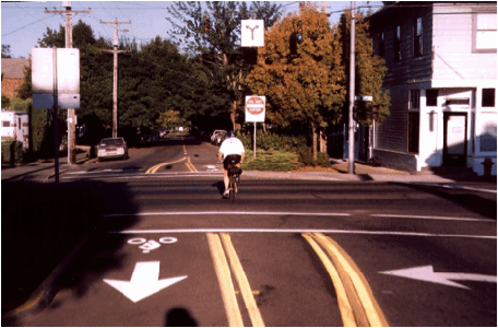 Intersection in Portland