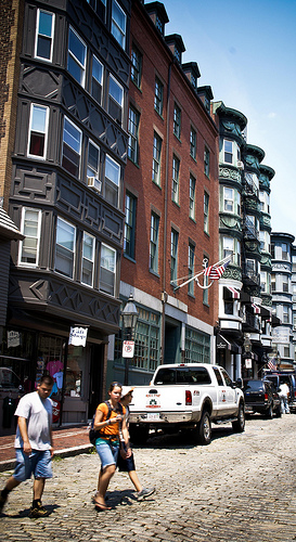 Photo: Boston's North End.