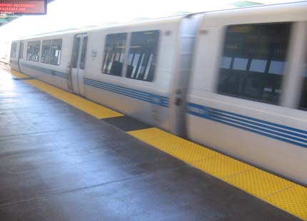 PHOTO: A BART train.