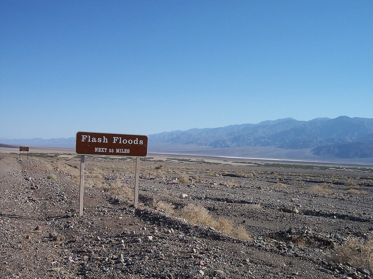 A Hurricane in Death Valley
