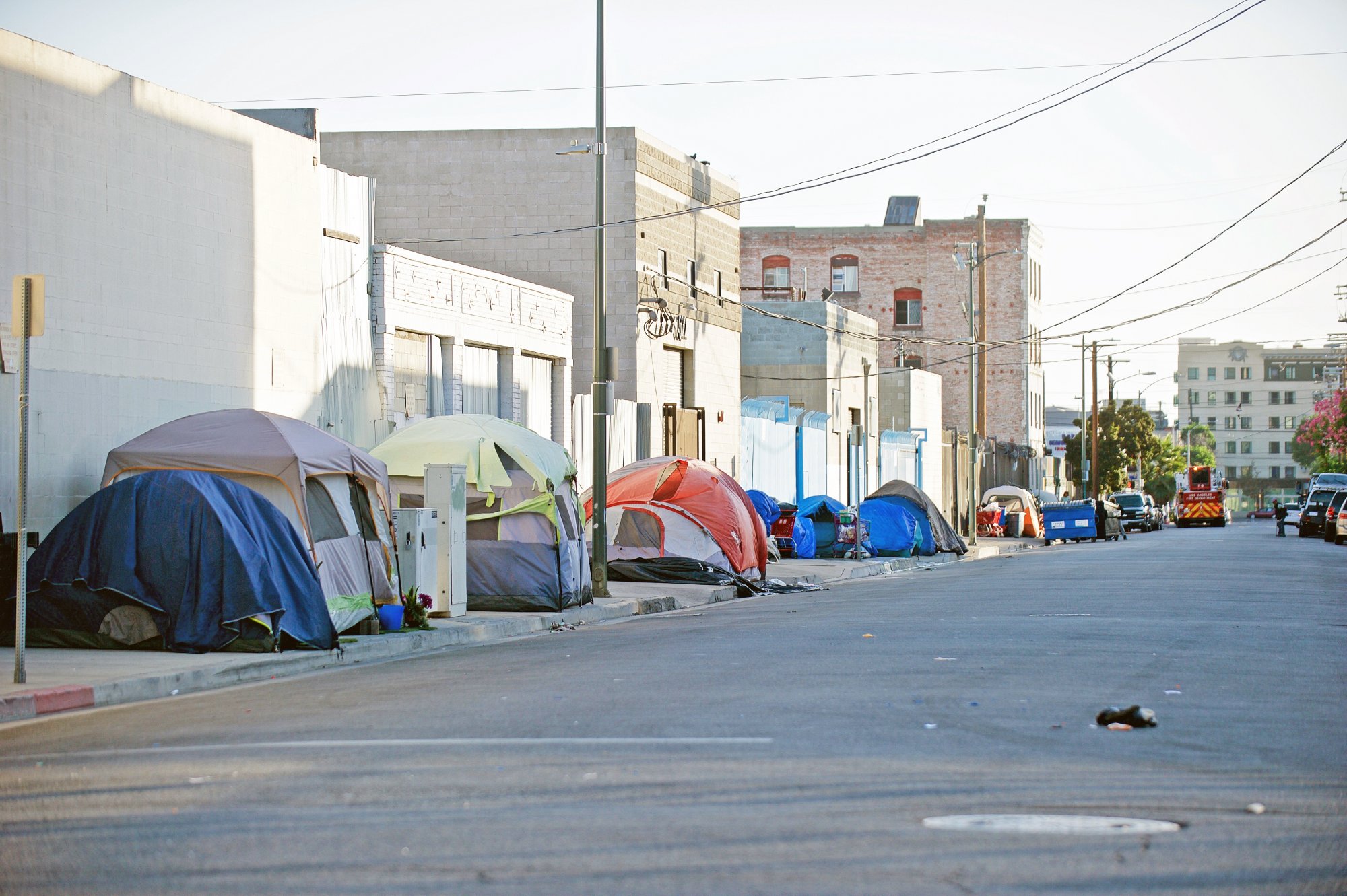 The Homeless of Skid Row, Which Way, L.A.?