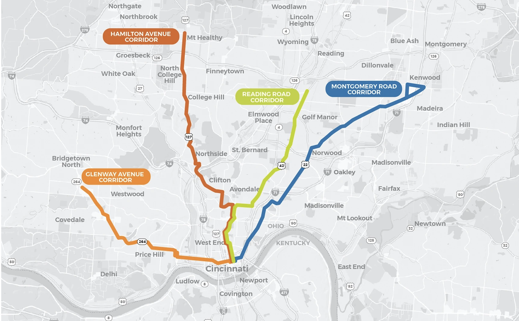 Bus Rapid Transit Planning Underway in Cincinnati News