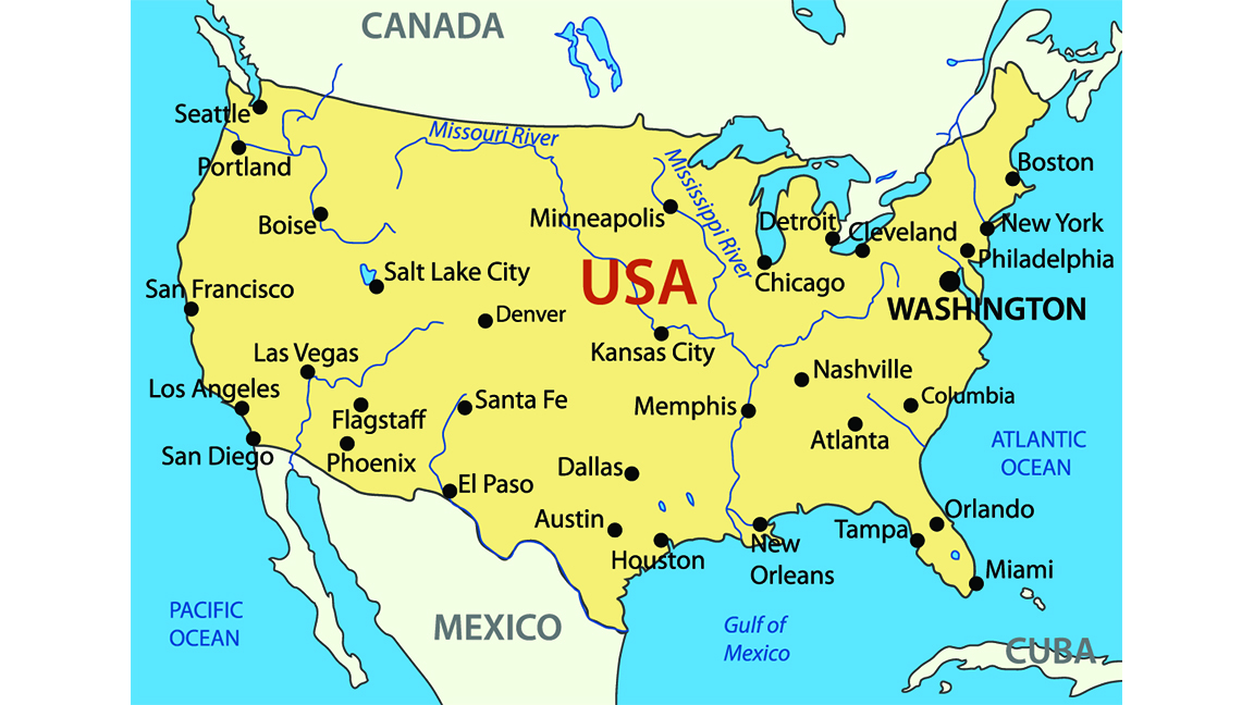 united states map with bodies of water and rivers Meet The Creek That Splits The United States In Half News united states map with bodies of water and rivers