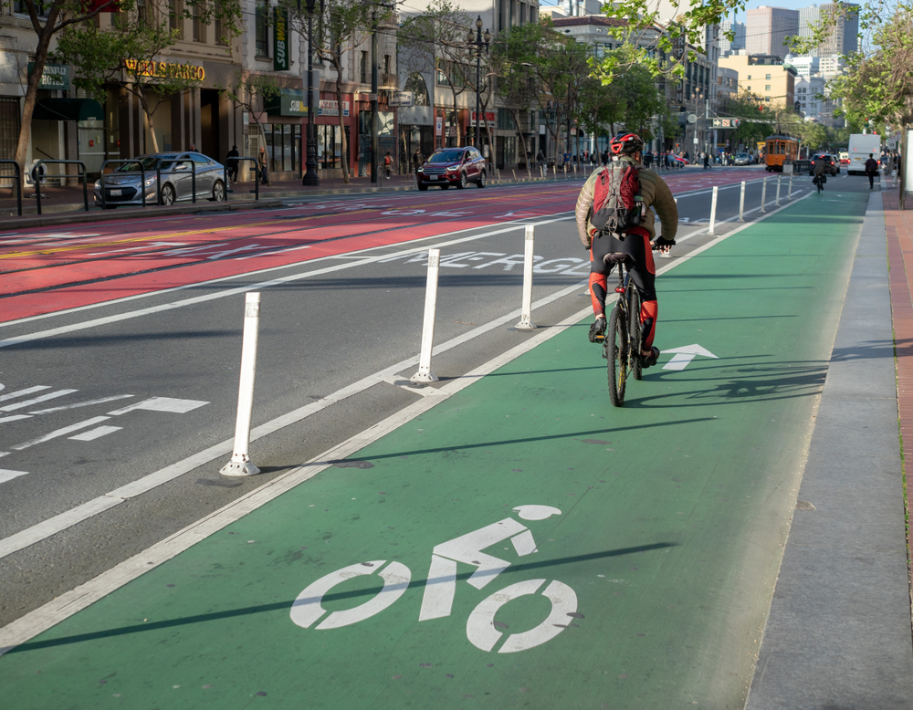 Biking lane hot sale