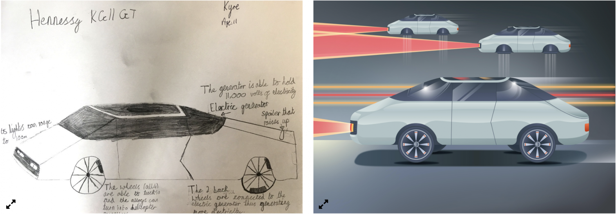 Enjoy this bright pop of color! Bold ideation sketch studies by Jingxu  Zhan. #GMdesign #car #design #cardesign #cardesignworld… | Instagram