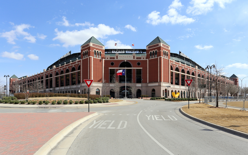 texas rangers baseball stadium