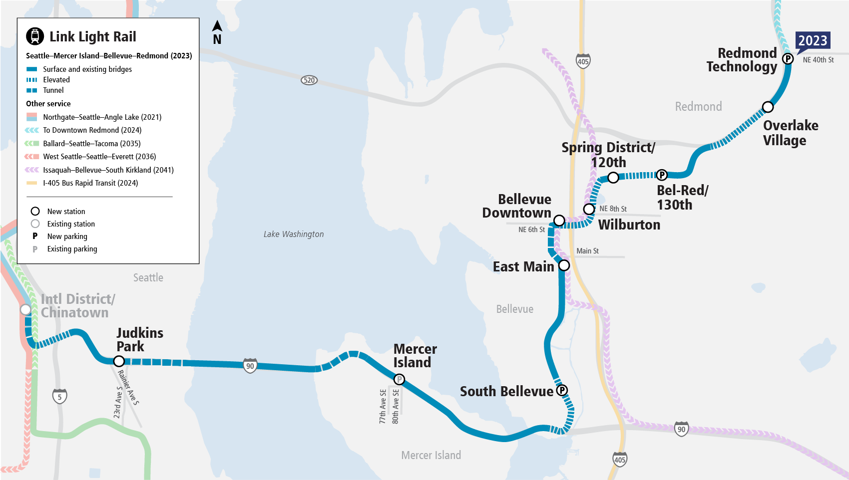 seattle link stations