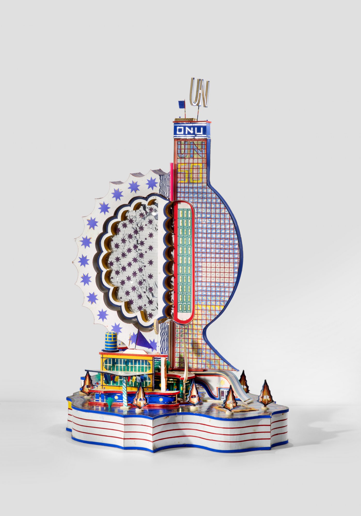 United Nations Building by Kingelez (1995)