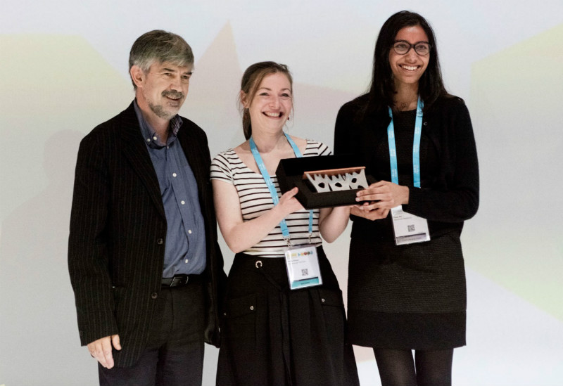 Peterborough’s Cecile Faraud and Poppy Rai receive the Smart City Award – Source: Smart City Expo