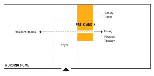 Diagram of grace living center jenks oklahoma