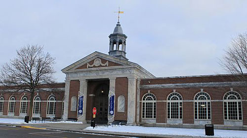 exterior of henry ford academy in dearborn, michigan