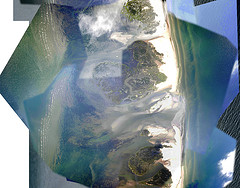 Balloon view of oilspill