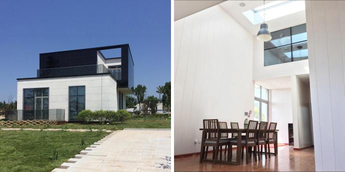 Solar Decathlon House in Dezhou, Photograph by Gernot Riether