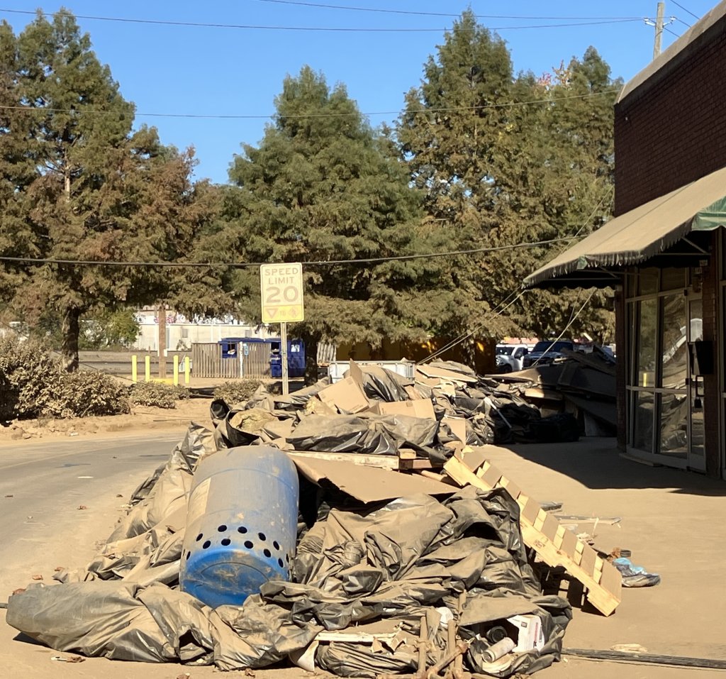 All photos: Depot Street, two blocks from our apartment.