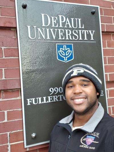 Joshua's first day at grad school for sustainable urban development.
