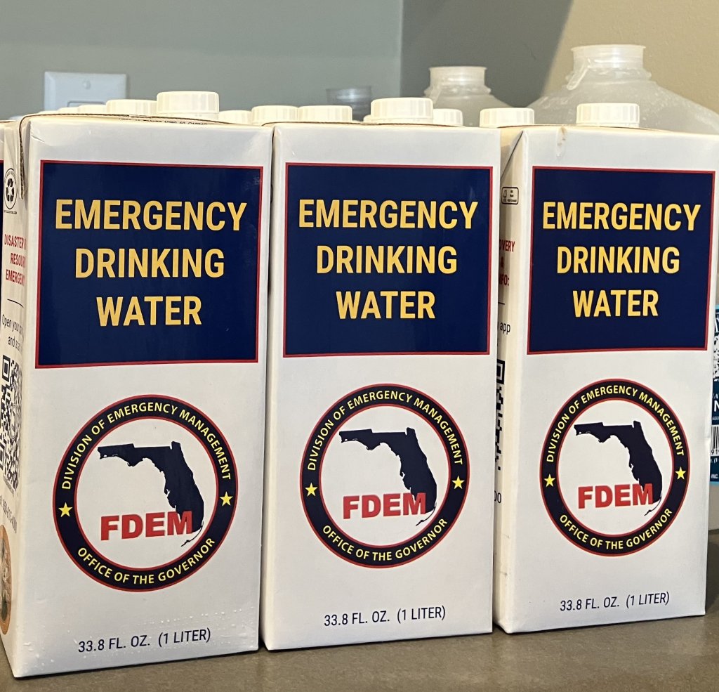 Some of the emergency water provided to Asheville residents came from the State of Florida.