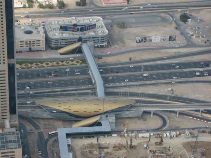 Burj Khalifa Station to Dubai Mall Pedway