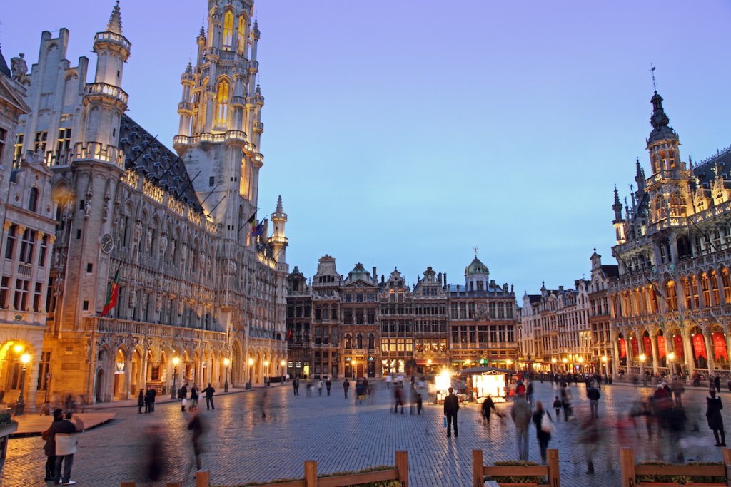 Grand Place plaza in Brussels, Belgium.