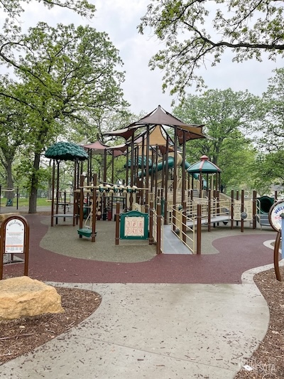 Inclusive design at Augsburg Adventure Park in Richfield.