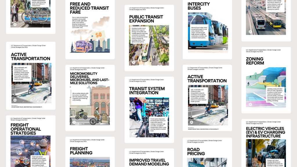 Climate Strategies that Work (https://climate-strategies-that-work-usdot.hub.arcgis.com)