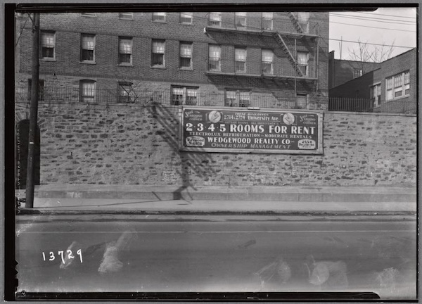 Apartments for rent in the Bronx, 1934