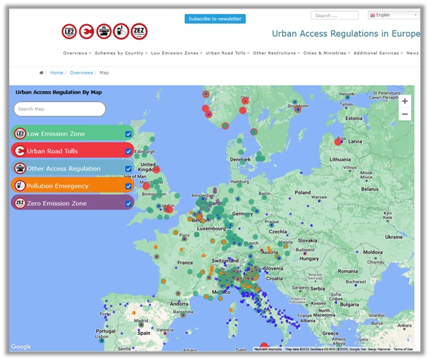 UVARs in Europe