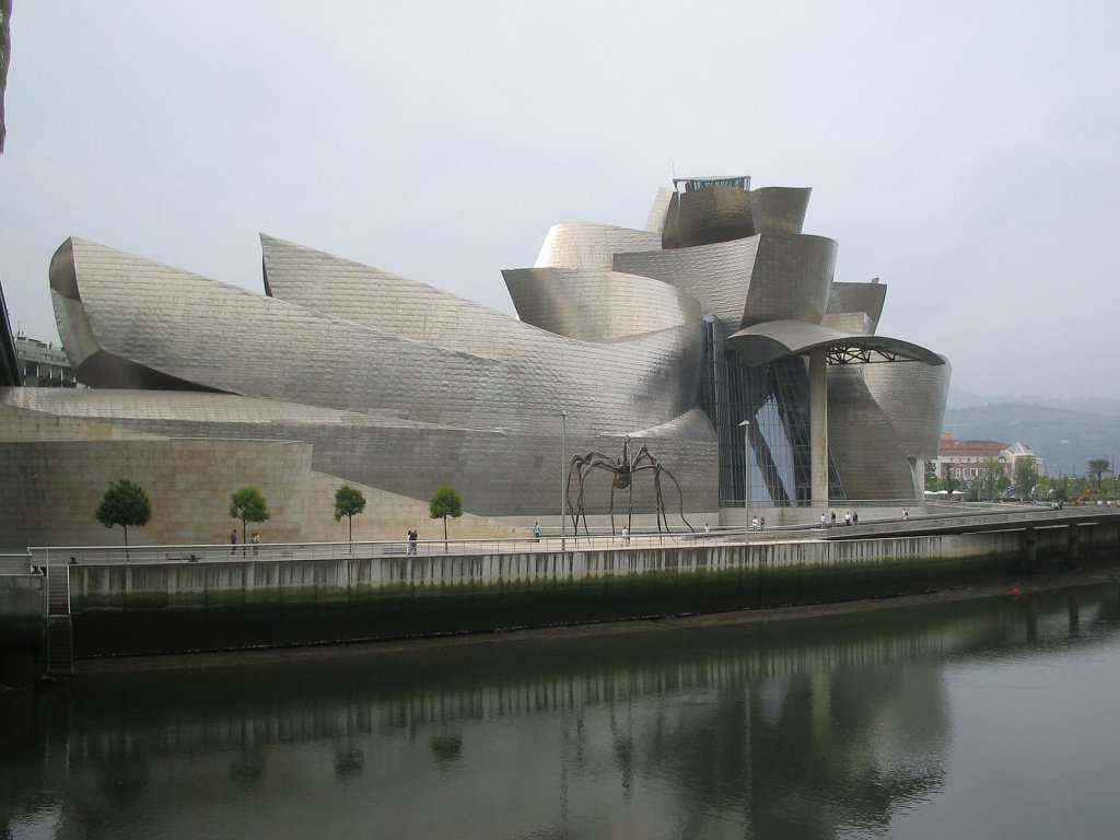 Guggenheim museum in Bilbao, Spain