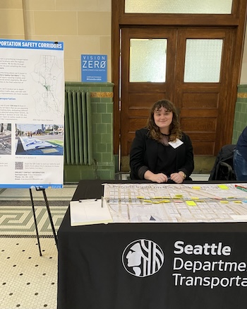 In January, 2025, Kristina made the move to the west coast to work as a senior planner with the Seattle Department of Transportation’s Vision Zero team.