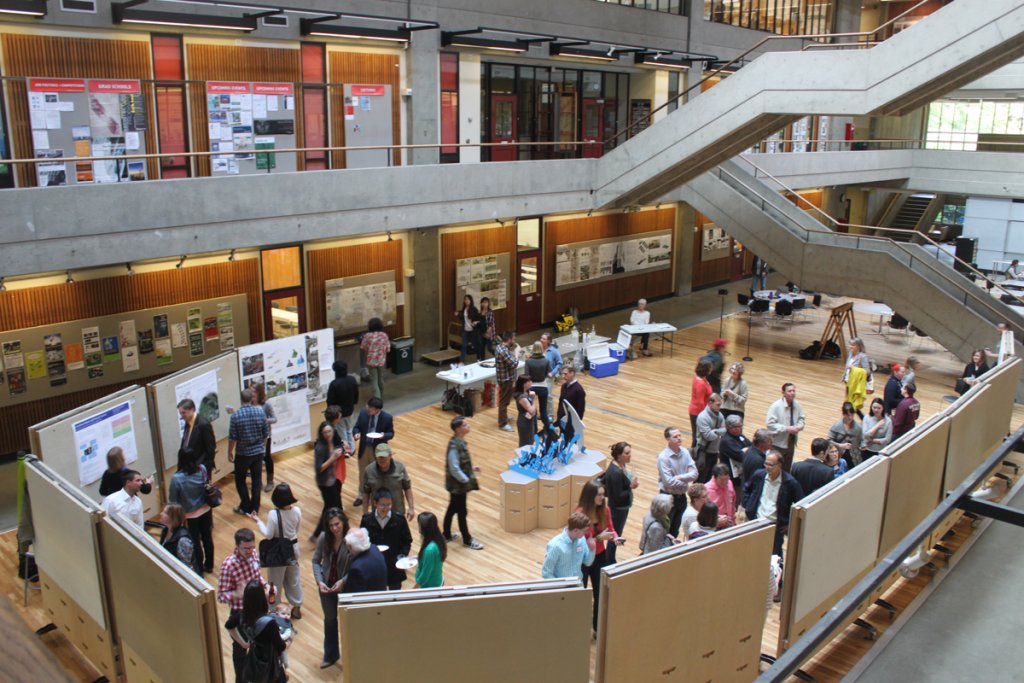 University of Washington Master of Urban Planning gallery full of students and projects