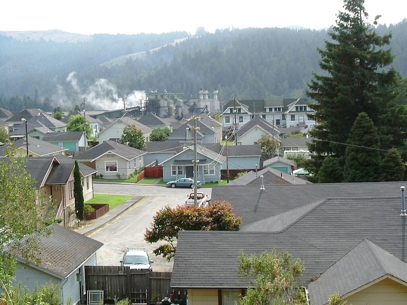 Scotia, California in 2004. Image: Robert Ashworth from Bellingham, WA., USA, CC BY 2.0, via Wikimedia Commons