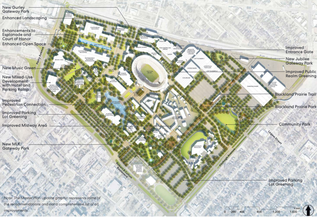 Fair Park plan